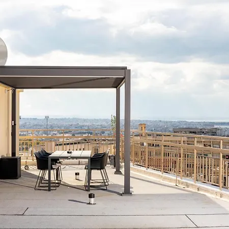 Apartment F & B Collection- 360 View Tiny Penthouse Thessaloniki